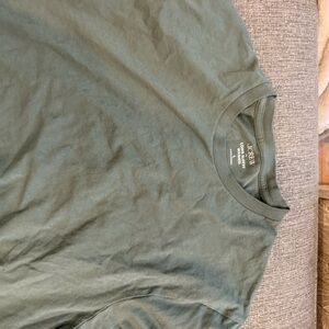 J. Crew Men's Olive Short Sleeve Tee